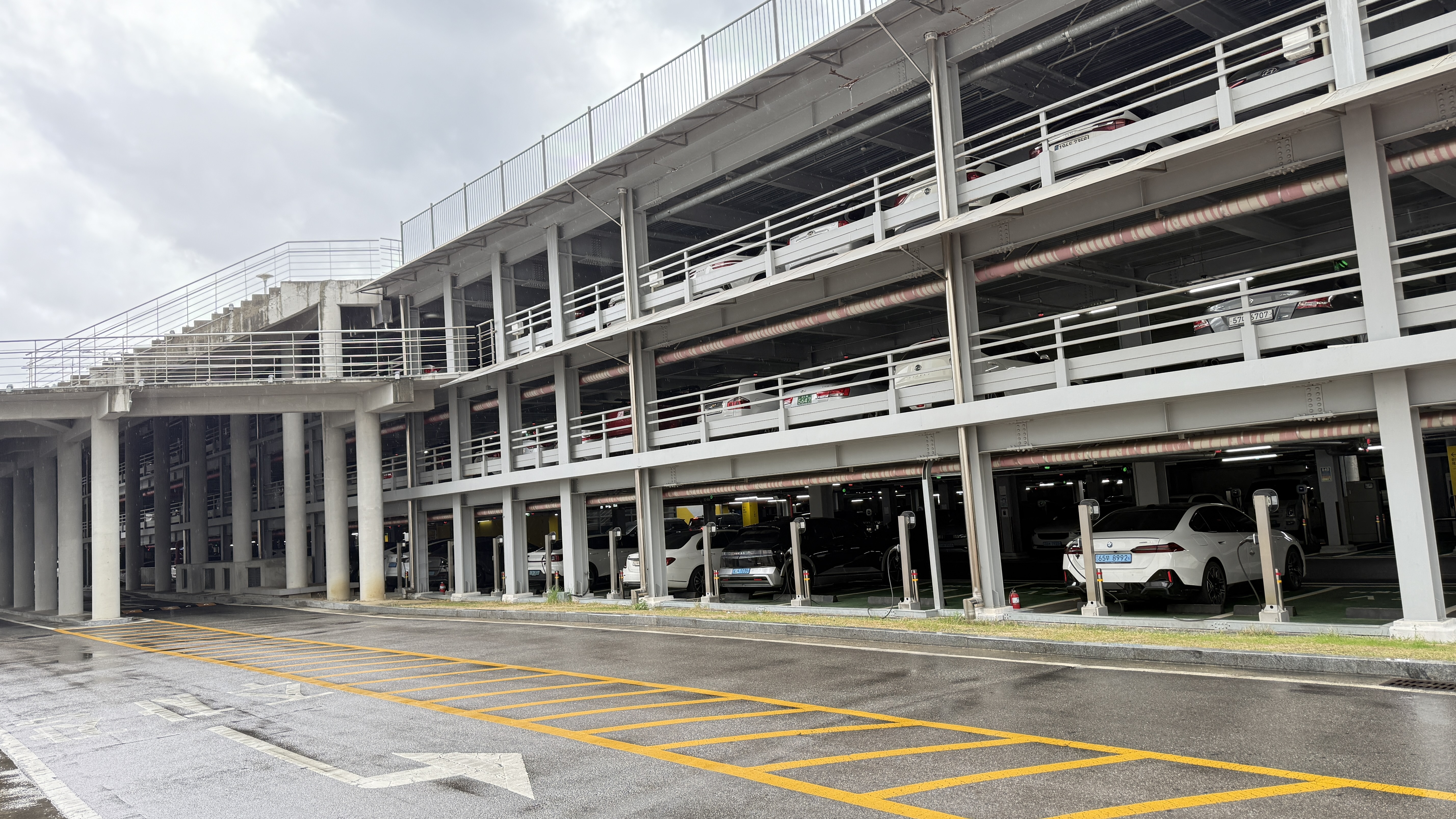 View of the Parking Lot