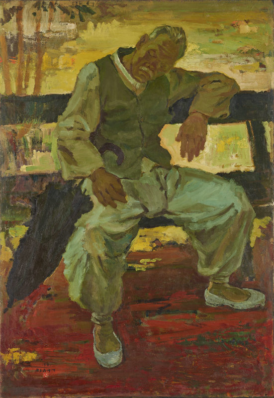장리석, ‹그늘의 노인›, 1958