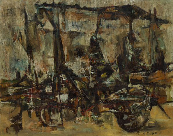 나병재, ‹노점›, 1957 이미지